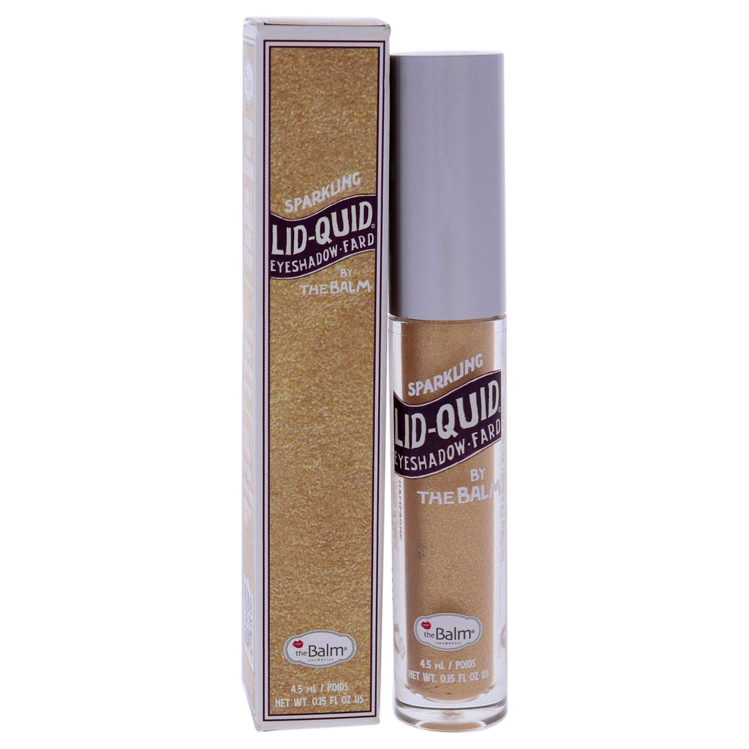 the Balm Women COSMETIC Lid-Quid Sparkling Liquid Eyeshadow - Champagne 0.15 oz Image 1