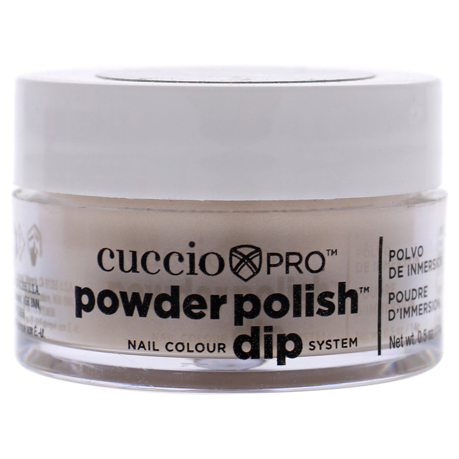 Cuccio Colour Pro Powder Polish Nail Colour Dip System - Iridescent Cream Nail Powder 0.5 oz Image 1
