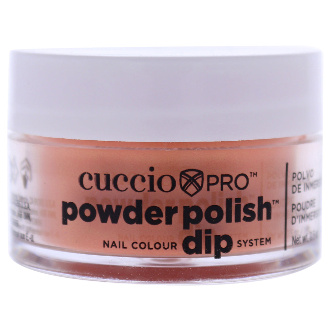 Cuccio Colour Pro Powder Polish Nail Colour Dip System - Tangerine Orange Nail Powder 0.5 oz Image 1