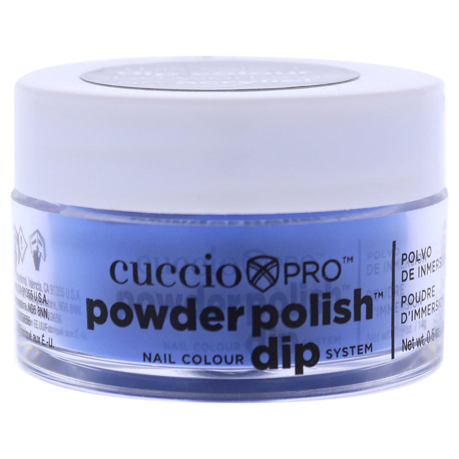 Cuccio Colour Pro Powder Polish Nail Colour Dip System - Ink Blue Nail Powder 0.5 oz Image 1