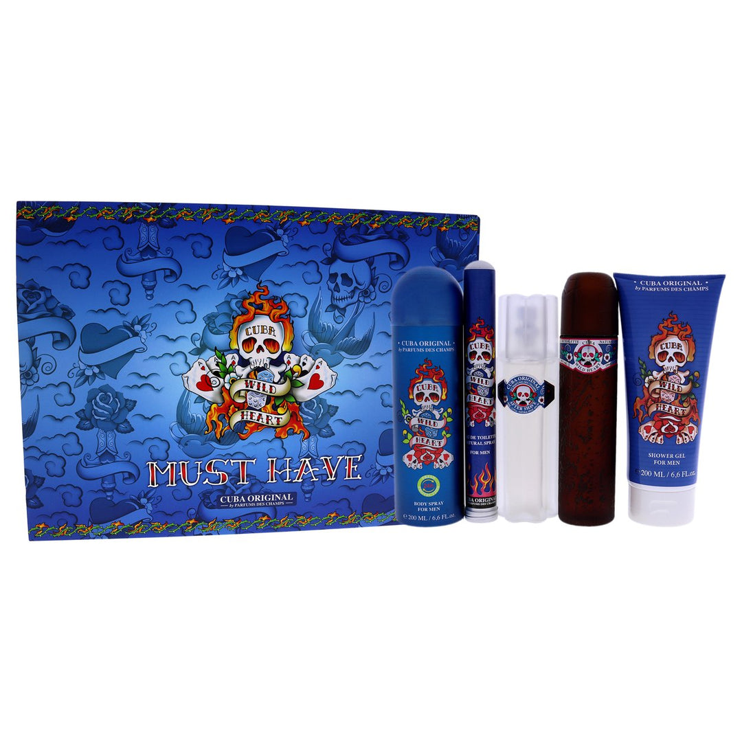 Cuba Wild Heart 5 Pc Gift Set 5 Pc Gift Set Image 1