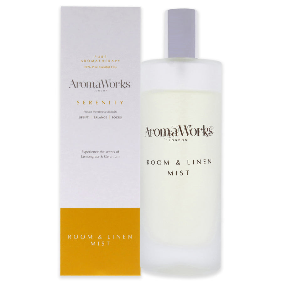 Aromaworks Serenity Room and Linen Mist Room Spray 3.38 oz Image 1