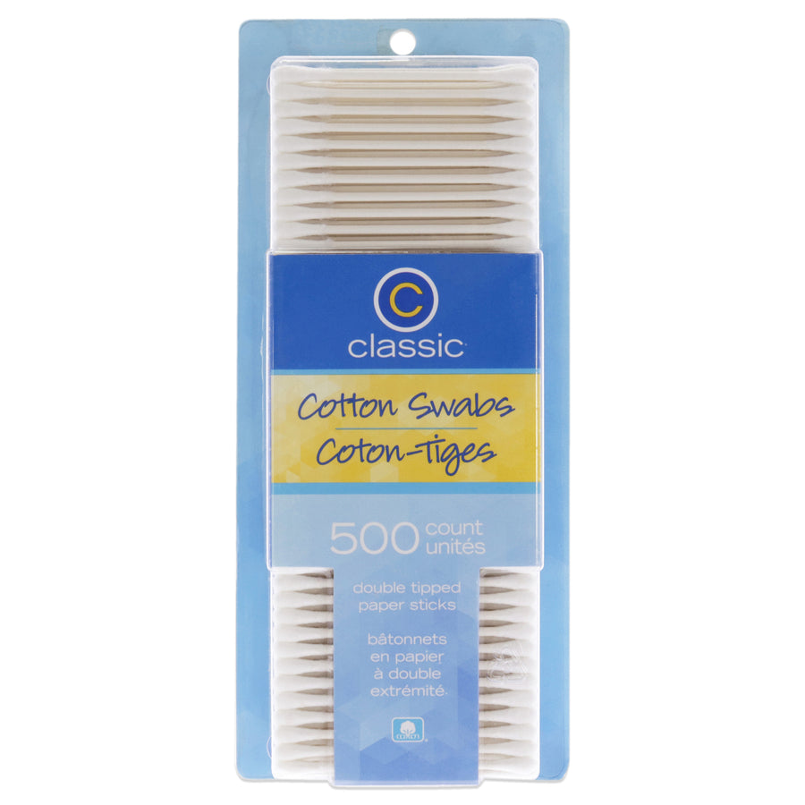 Classic Cotton Swabs 500 Pc Image 1