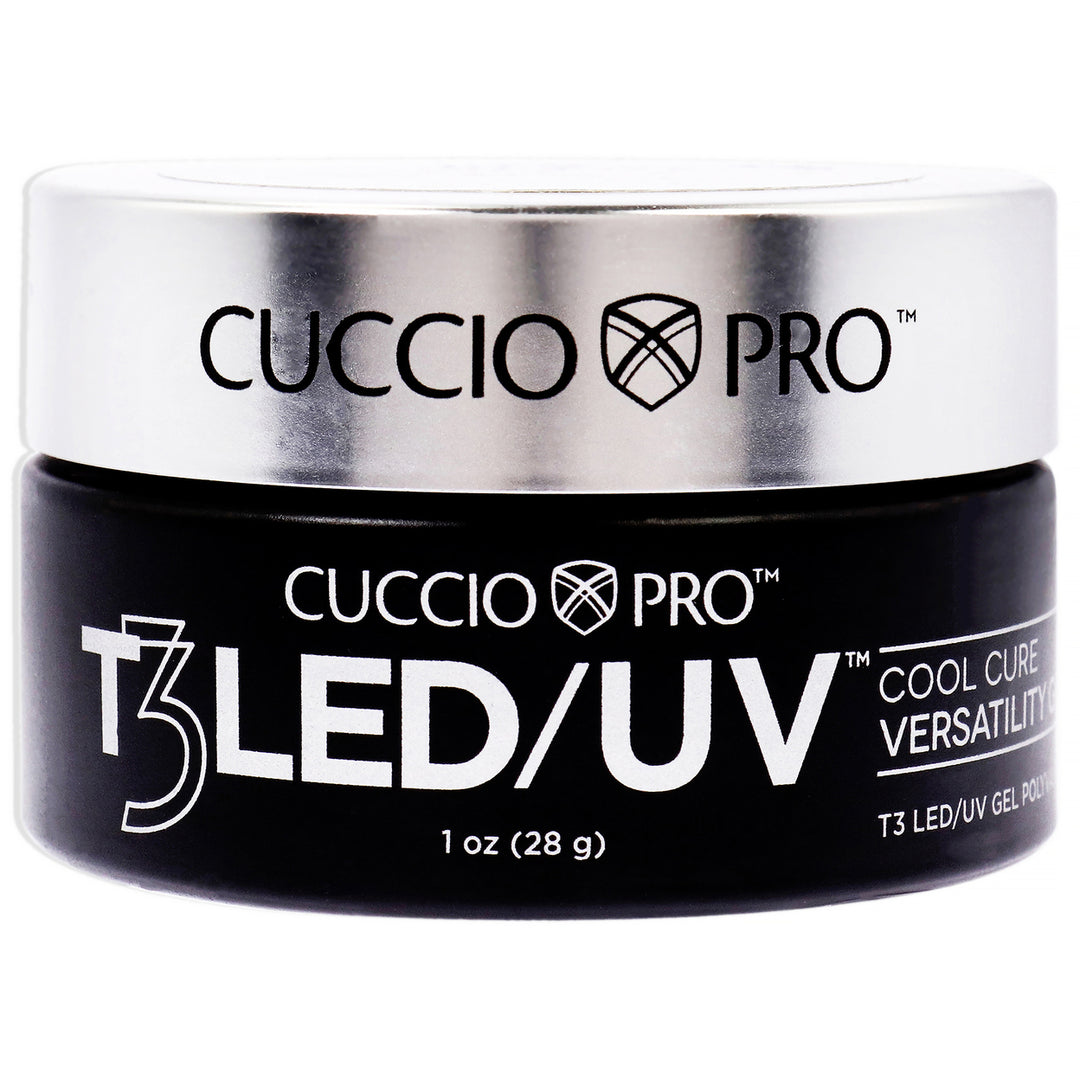 Cuccio Pro T3 Cool Cure Versatility Gel - Platinum Nail Gel 1 oz Image 1