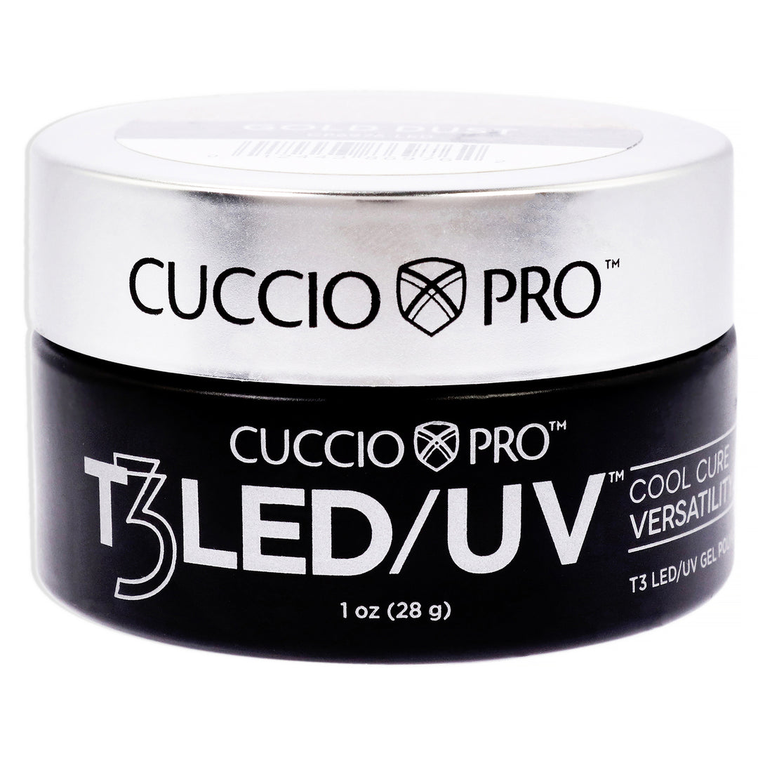 Cuccio Pro T3 Cool Cure Versatility Gel - Gold Dust Nail Gel 1 oz Image 1