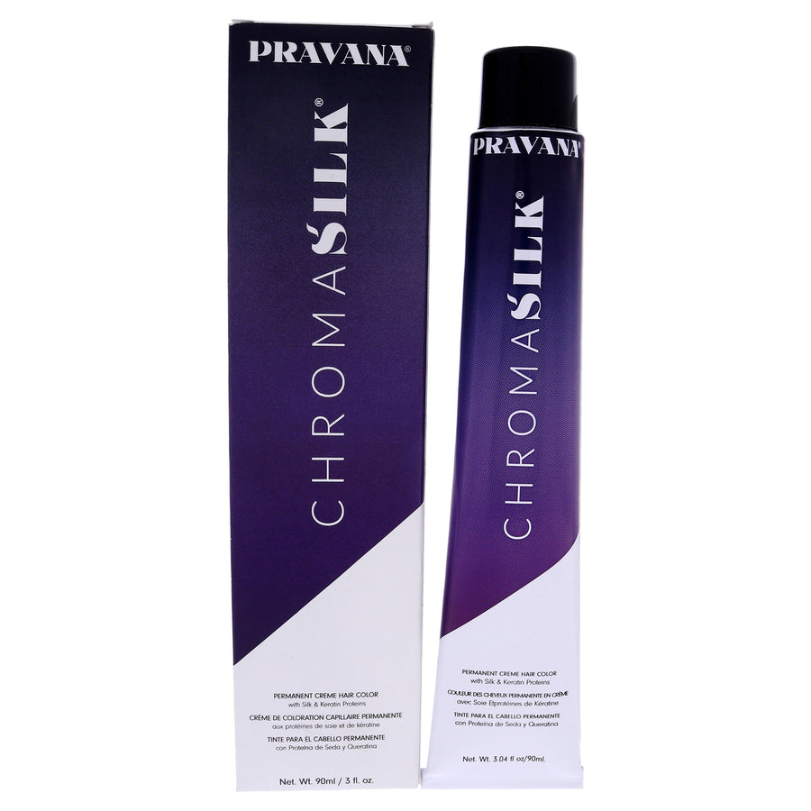 Pravana ChromaSilk Creme Hair Color - 4.3 Golden Brown 3 oz Image 1