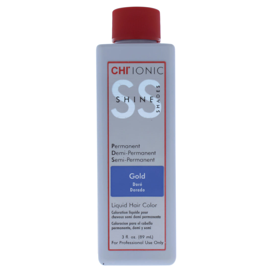 CHI Ionic Shine Shades Liquid Hair Color - Gold 3 oz Image 1