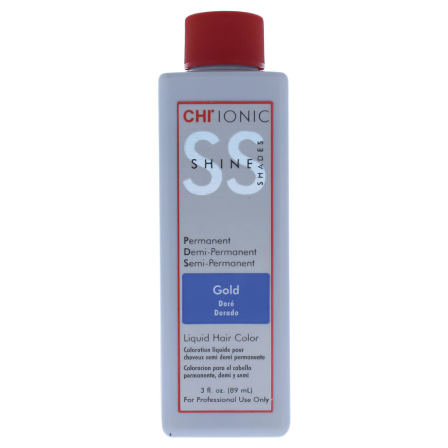 CHI Ionic Shine Shades Liquid Hair Color - Gold 3 oz Image 1