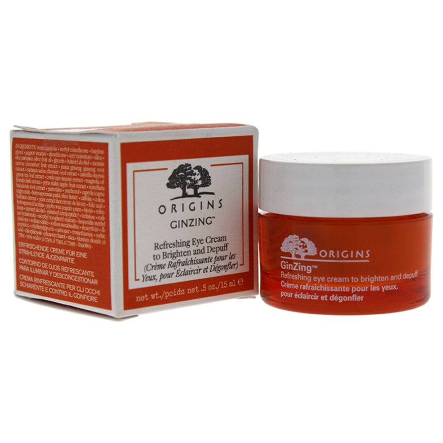 Origins GinZing Brightening Eye Cream - Cool 0.5 oz Image 1