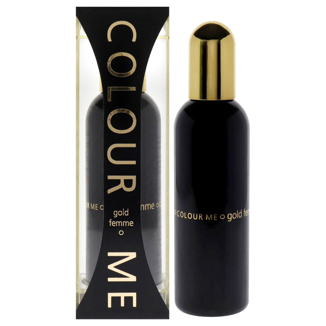 Milton Lloyd Colour Me Femme Gold EDP Spray 3.4 oz Image 1