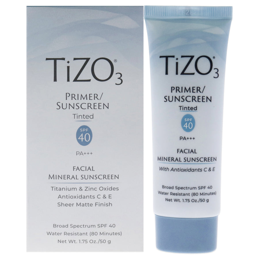 Tizo3 Facial Primer Tinted SPF 40 1.75 oz 1.75 oz Image 1