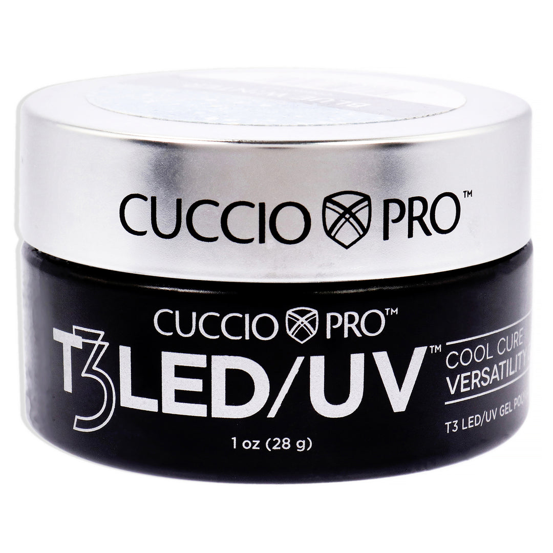 Cuccio Pro T3 Cool Cure Versatility Gel - Blue Winter Nail Gel 1 oz Image 1