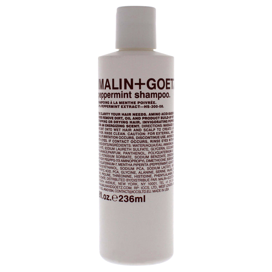 Malin + Goetz Unisex HAIRCARE Pepermint Shampoo 8 oz Image 1