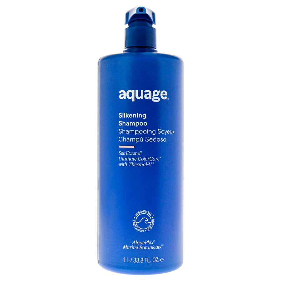 Aquage Seaextend Silkening Shampoo 33.8 oz Image 1