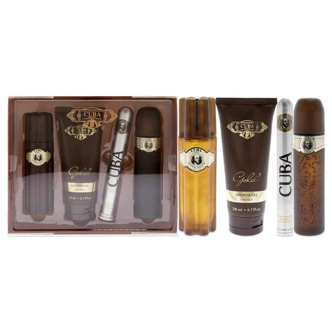 Cuba Gold 4 Pc Gift Set 4 Pc Gift Set Image 1