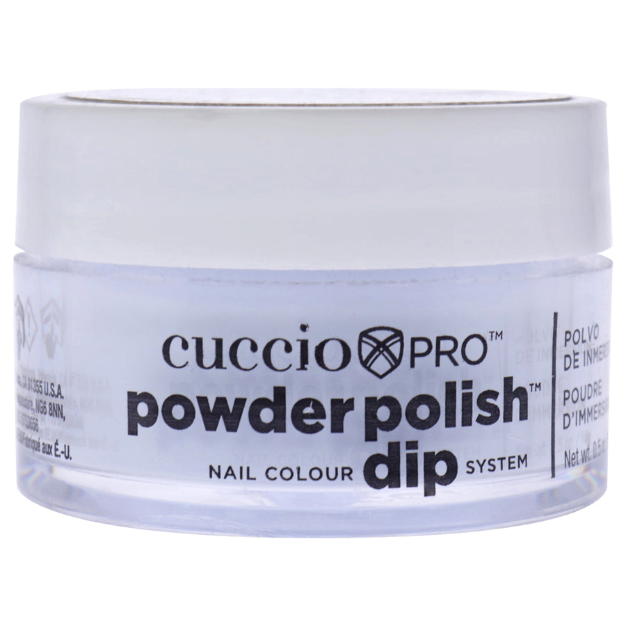 Cuccio Colour Pro Powder Polish Nail Colour Dip System - Peppermint Pastel Blue Nail Powder 0.5 oz Image 1