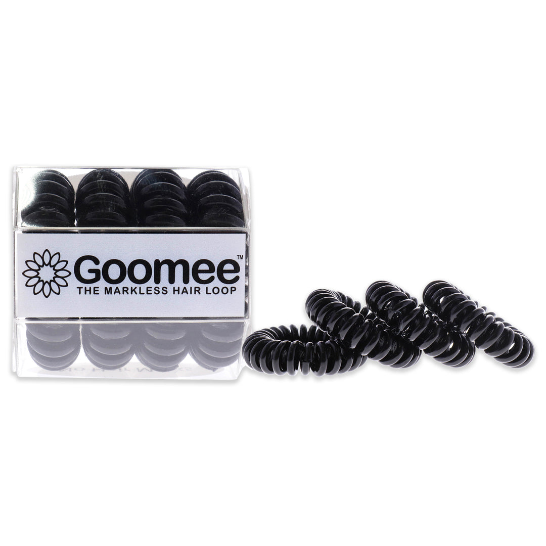 Goomee The Markless Hair Loop Set - Midnight Black Hair Tie 4 Pc Image 1