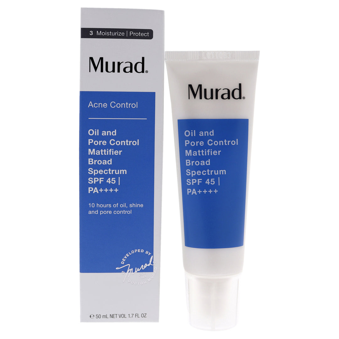 Murad Oil and Pore Control Mattifier Broad Spectrum SPF 45 Treatment 1.7 oz Image 1