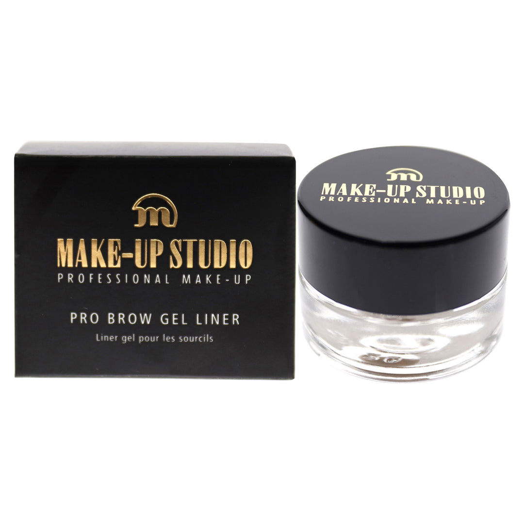 Make-Up Studio Pro Brow Gel Liner - Dark Eyebrow Gel 0.17 oz Image 1
