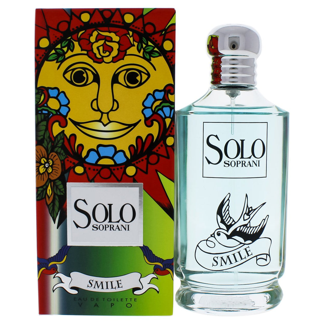 Luciano Soprani Solo Soprani Smile EDT Spray 3.3 oz Image 1