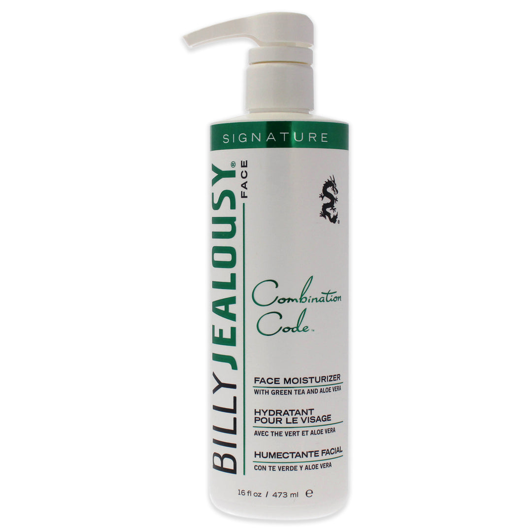 Billy Jealousy Men SKINCARE Combination Code Face Moisturizer 16 oz Image 1