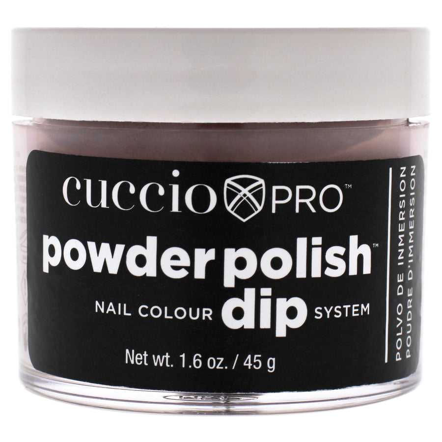 Cuccio Colour Pro Powder Polish Nail Colour Dip System - Semi Sweet On You Nail Powder 1.6 oz Image 1