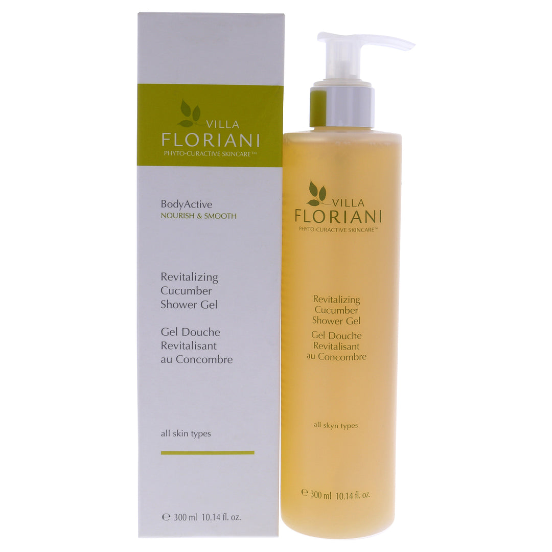 Villa Floriani Revitalizing Shower Gel - Cucumber 10.14 oz Image 1