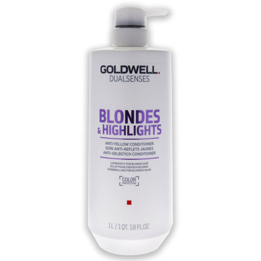 Goldwell Unisex HAIRCARE Dualsenses Blondes and Highlights Conditioner 34 oz Image 1