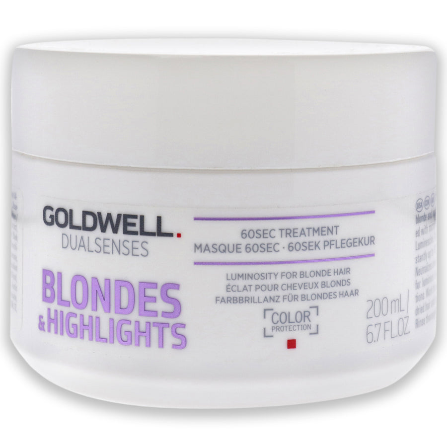 Goldwell Unisex HAIRCARE Dualsenses Blondes Highlights 60 Sec Treatment 6.7 oz Image 1