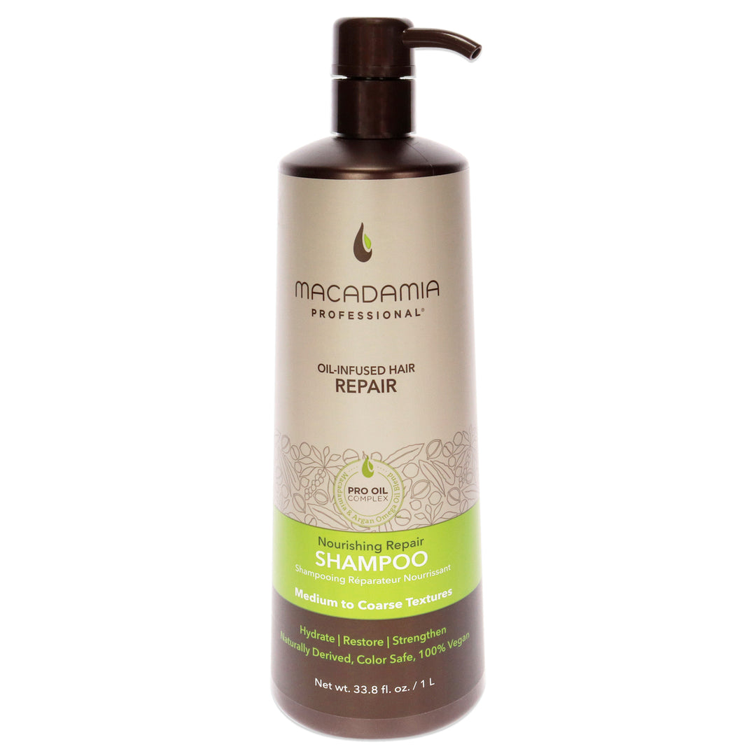 Macadamia Oil Unisex HAIRCARE Nourishing Repair Shampoo 33.8 oz Image 1