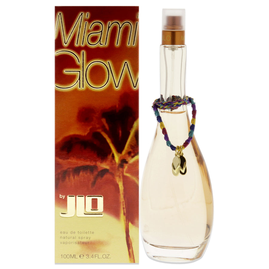 Jennifer Lopez Miami Glow EDT Spray 3.4 oz Image 1