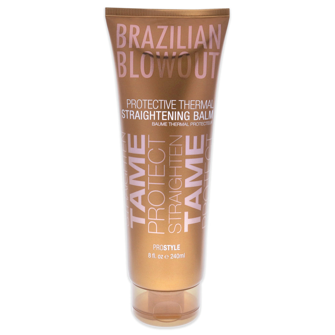 Brazilian Blowout Acai Protective Thermal Straightening Balm 8 oz Image 1