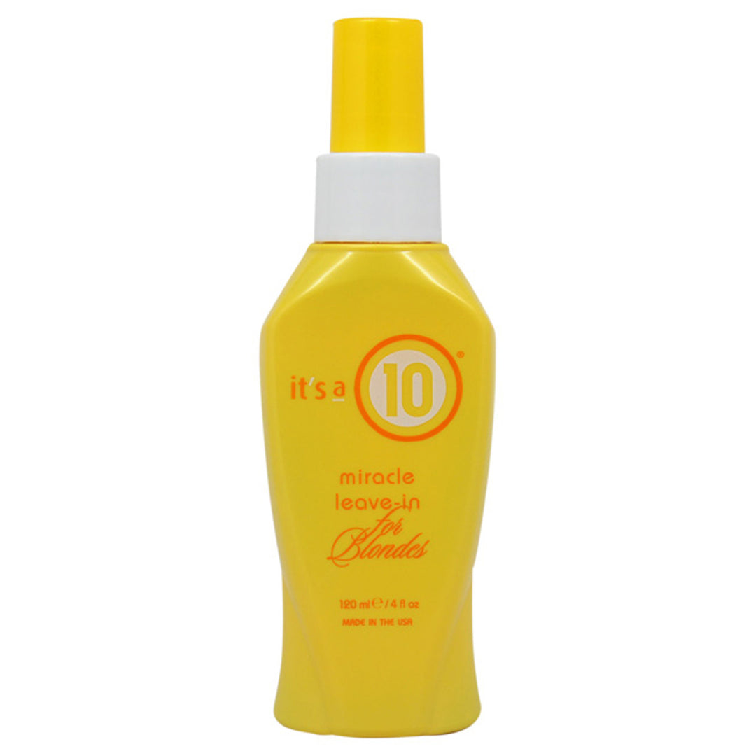 Its A 10 Unisex HAIRCARE Miracle Leave-In For Blondes 4 oz Image 1