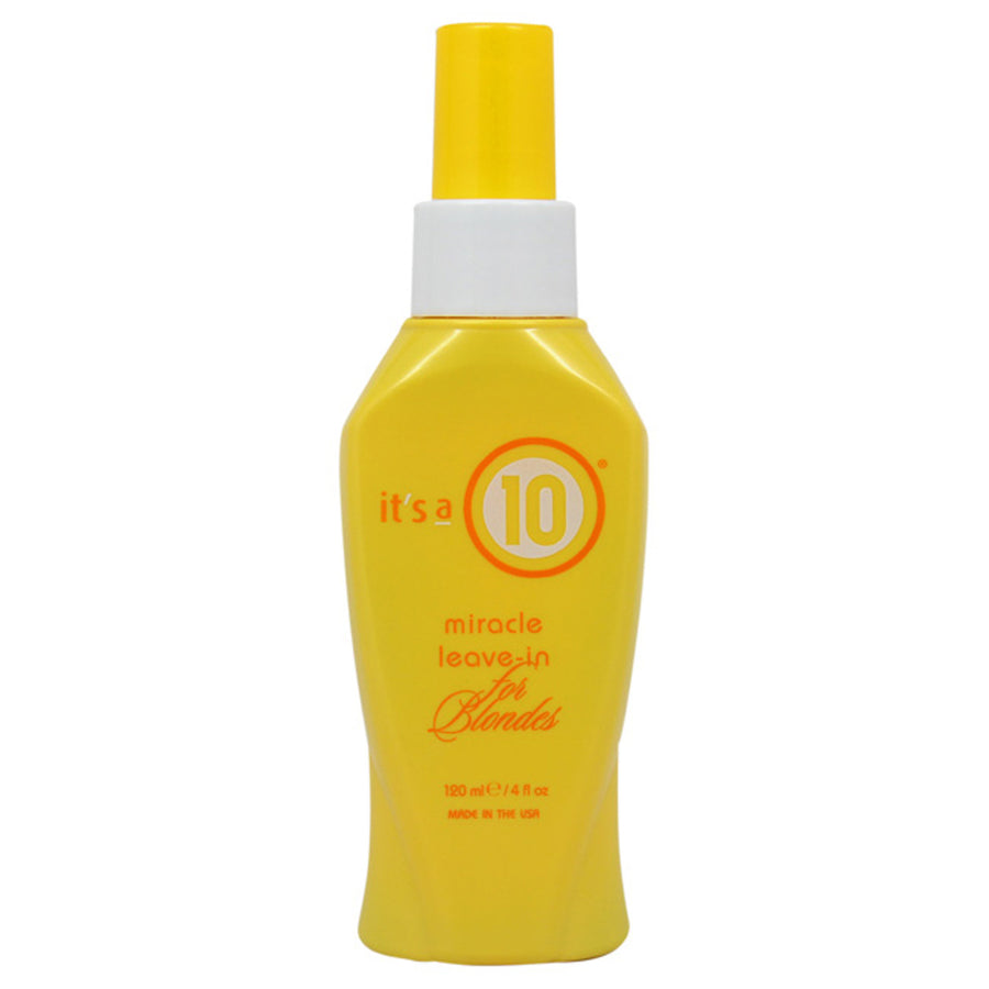 Its A 10 Unisex HAIRCARE Miracle Leave-In For Blondes 4 oz Image 1