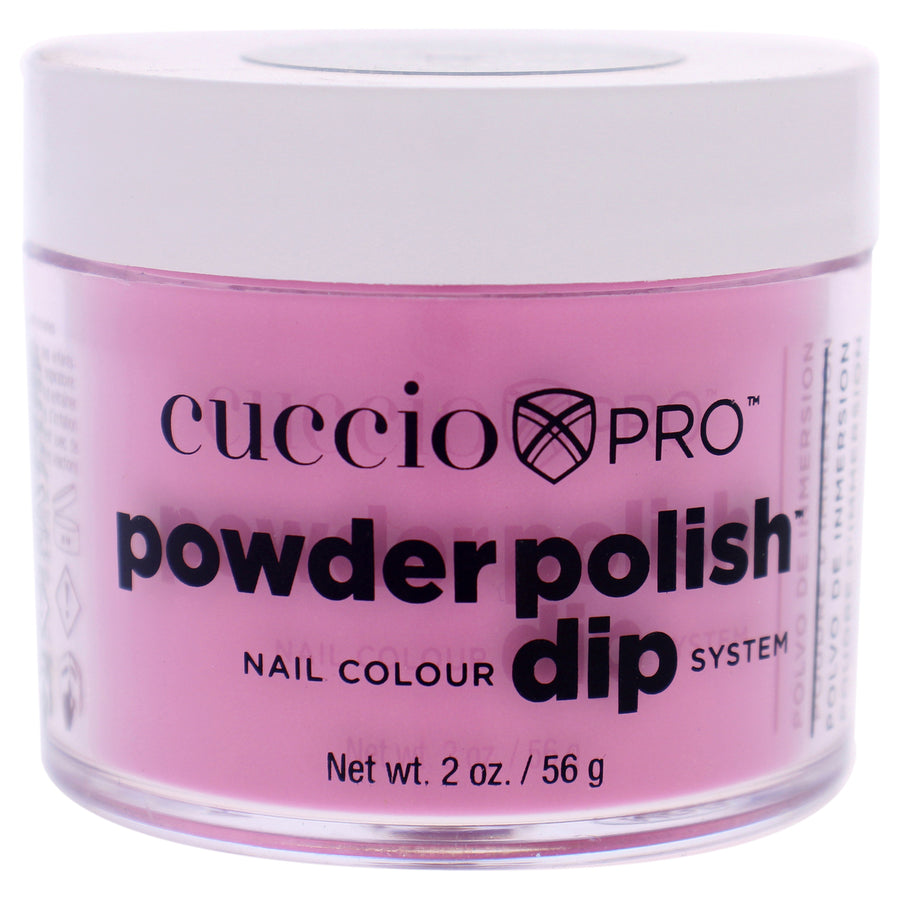 Cuccio Colour Pro Powder Polish Nail Colour Dip System - Bright Pink Nail Powder 1.6 oz Image 1