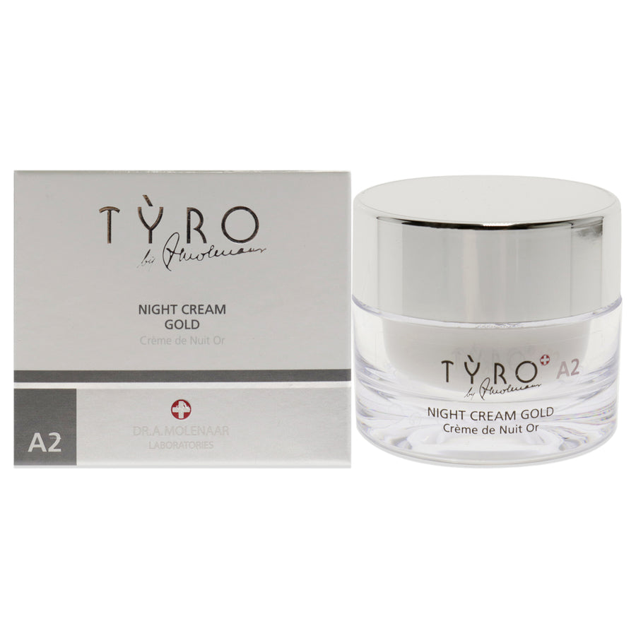 Tyro Night Cream Gold 1.69 oz Image 1