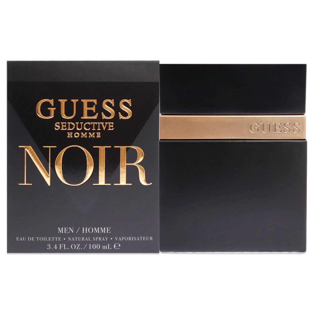 Guess Men RETAIL Guess Seductive Homme Noir 3.4 oz Image 1