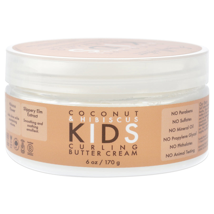 Shea Moisture Coconut Hibiscus Kids Curling Butter Cream 6 oz Image 1