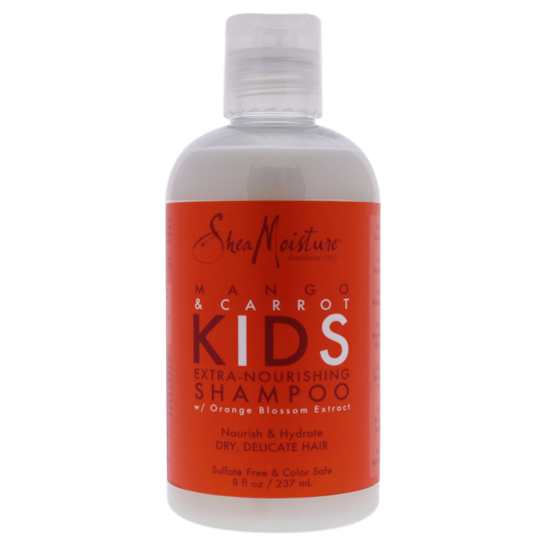 Shea Moisture Mango and Carrot Kids Extra-Nourishing Shampoo 8 oz Image 1