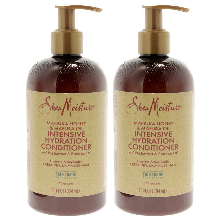 Shea Moisture Manuka Honey and Mafura Oil Intensive Hydration Conditioner - Pack of 2 Conditioner 13 oz Image 1