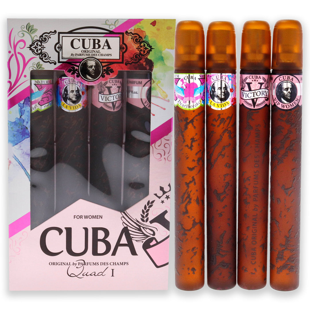Cuba Quad I 4 Pc Gift Set 4 Pc Gift Set Image 1
