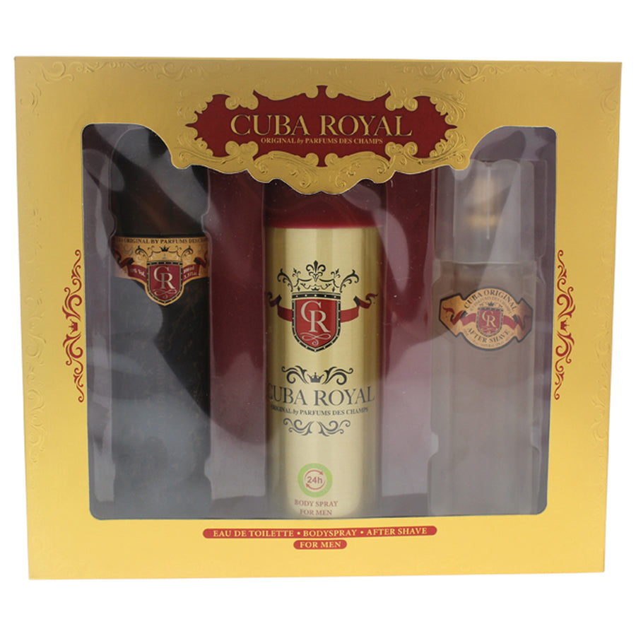 Cuba Royal 3 Pc Gift Set 3 Pc Gift Set Image 1