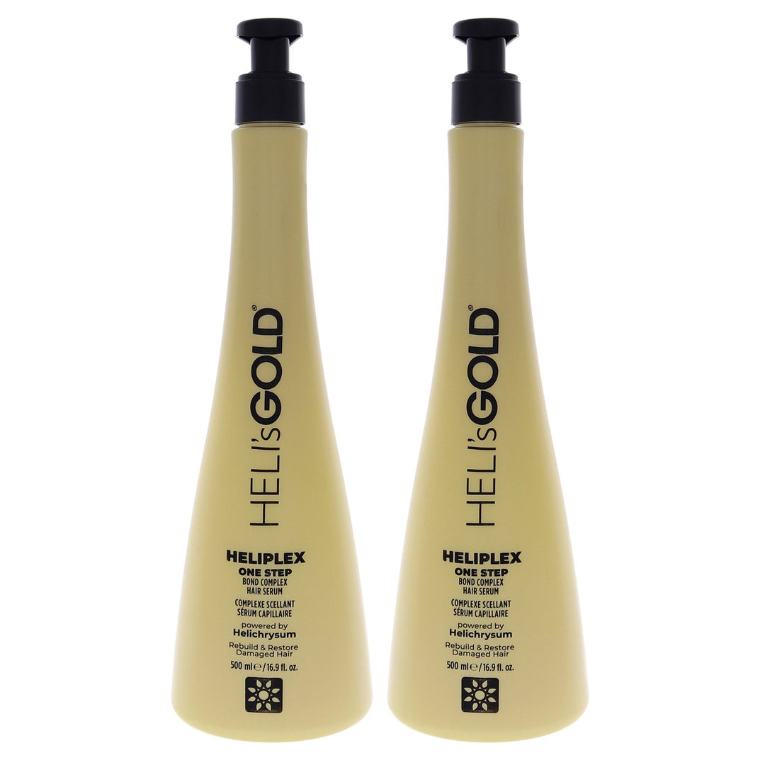 Helis Gold Heliplex One Step Hair Serum - Pack of 2 16.9 oz Image 1