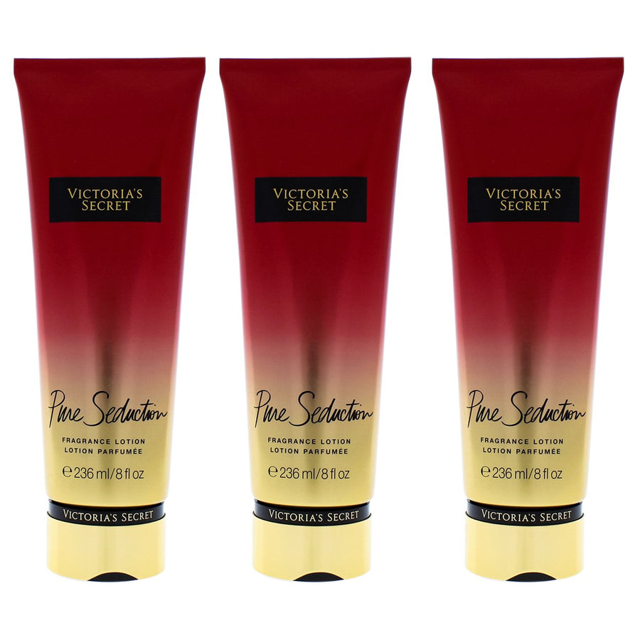 Victorias Secret Pure Seduction - Pack of 3 Body Lotion 8 oz Image 1