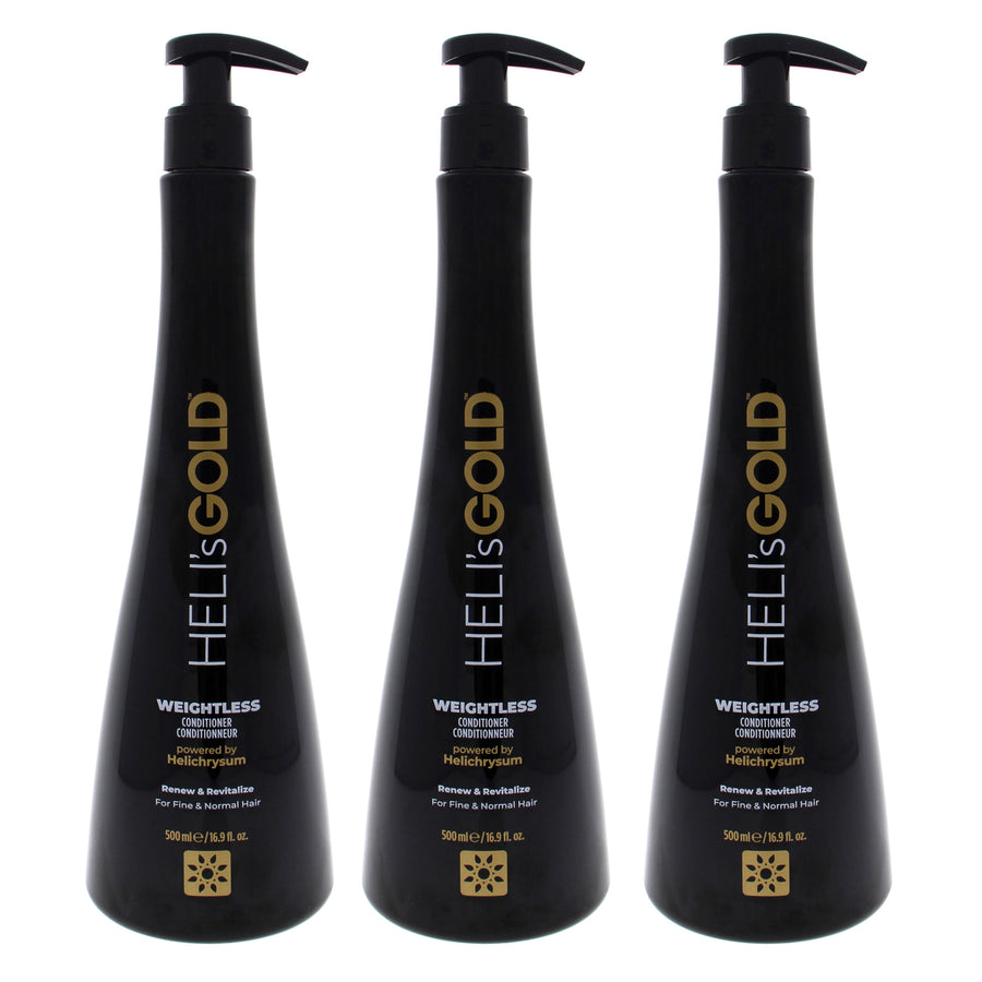 Helis Gold Weightless Conditioner - Pack of 3 16.9 oz Image 1