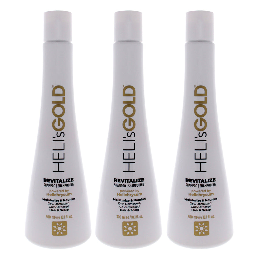 Helis Gold Revitalize Shampoo - Pack of 3 10.1 oz Image 1