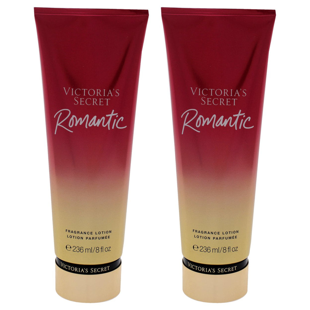 Victorias Secret Romantic Fragrance Lotion - Pack of 2 Body Lotion 8 oz Image 1