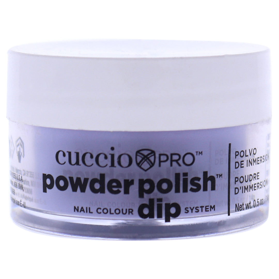 Cuccio Colour Pro Powder Polish Nail Colour Dip System - Muted Grape Purple Nail Powder 0.5 oz Image 1
