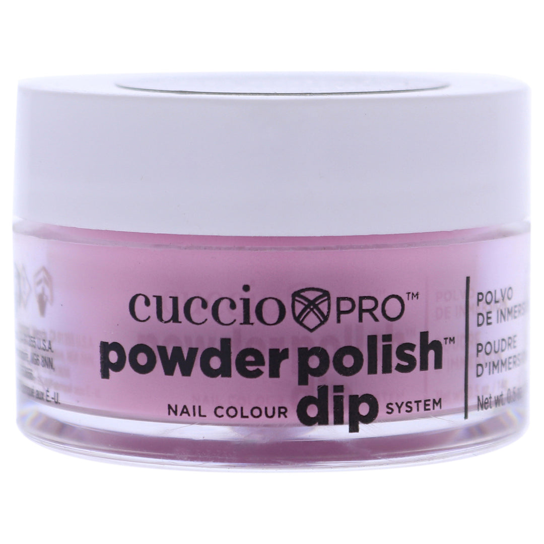 Cuccio Colour Pro Powder Polish Nail Colour Dip System - Pink Nail Powder 0.5 oz Image 1