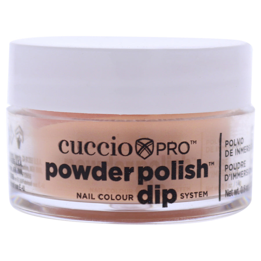 Cuccio Colour Pro Powder Polish Nail Colour Dip System - Bright Orange Nail Powder 0.5 oz Image 1